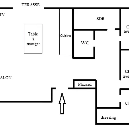 Le Grand T4 - Wifi, Parking, Clim *